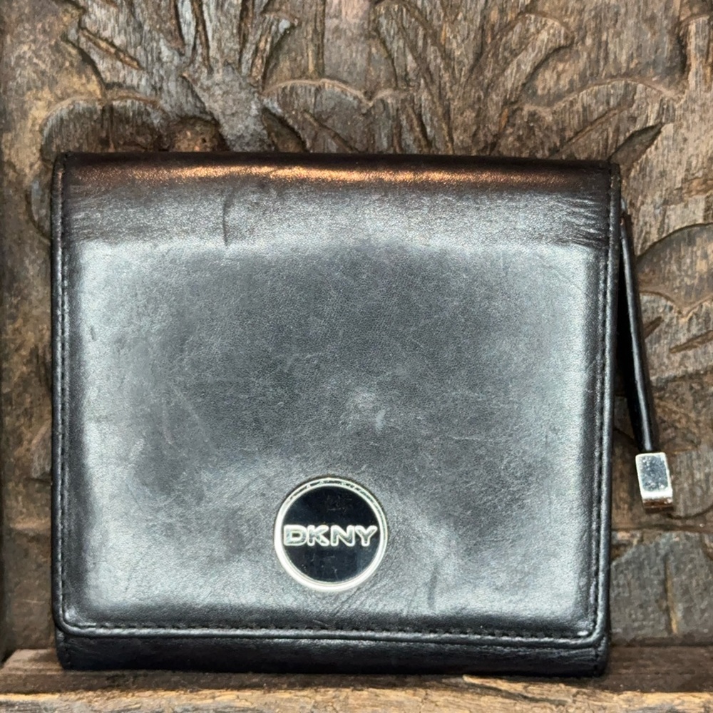DKNY Black Leather Wallet